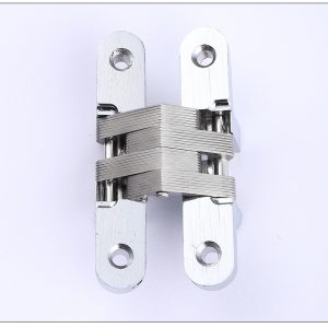 Invisible cross hinge